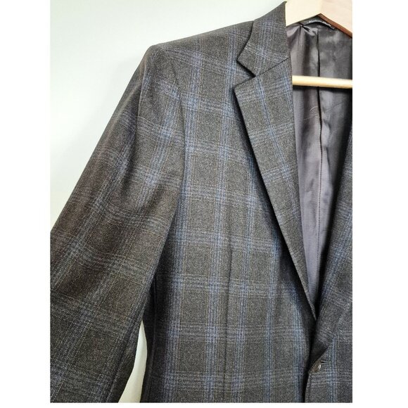 *SOLD* Canali Wool Blazer EU50 (US 40) Italy Windowpane, Harry Rosen - Picture 5 of 16